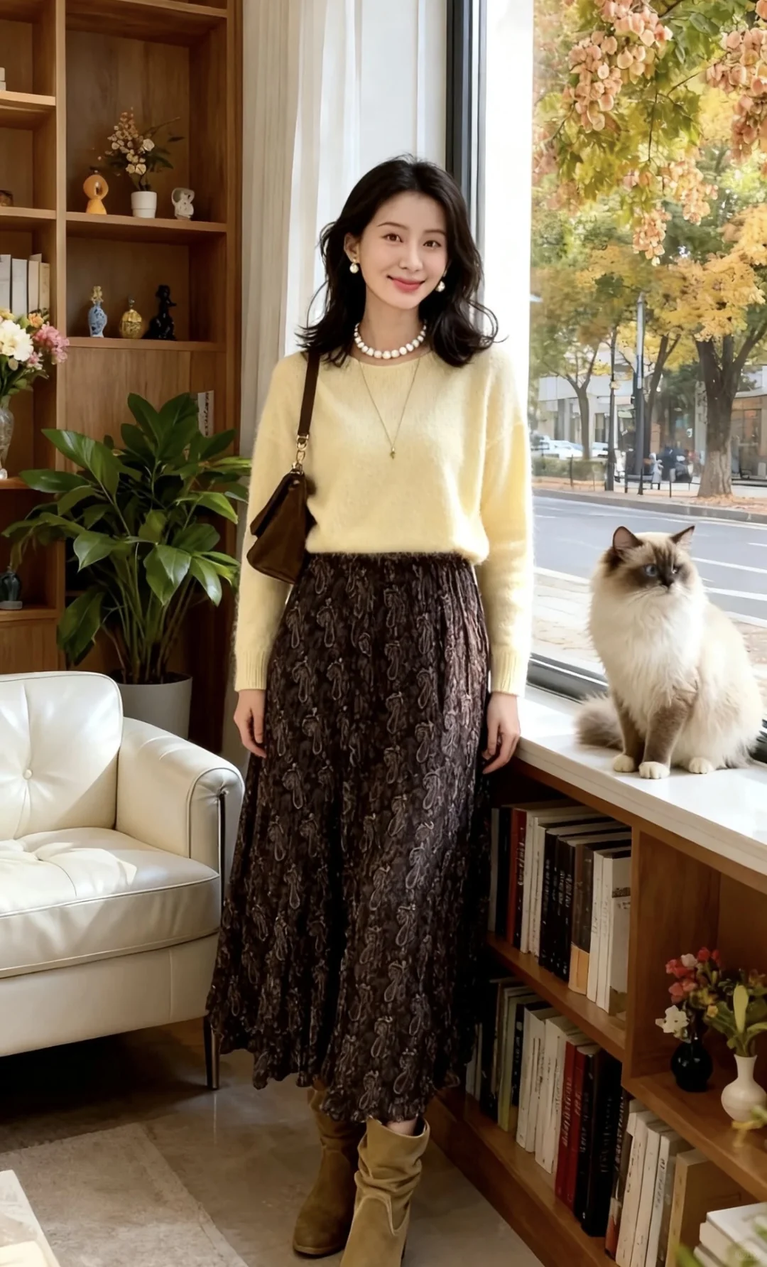 后天穿这套，好温柔～