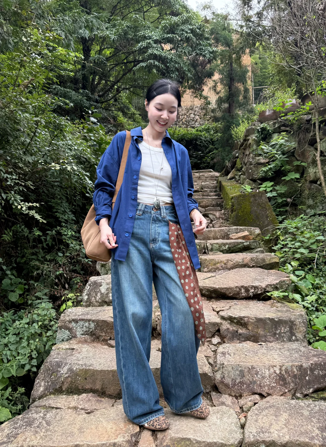 🧊🍃分享一下 衬衫和牛仔裤～