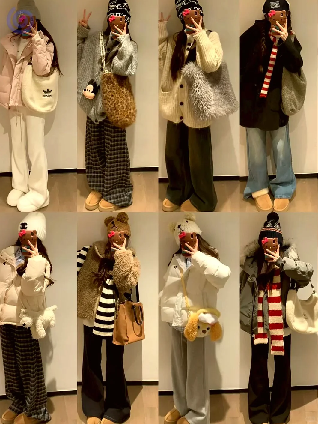 哇塞！50套秋冬不同风格穿搭大揭秘！