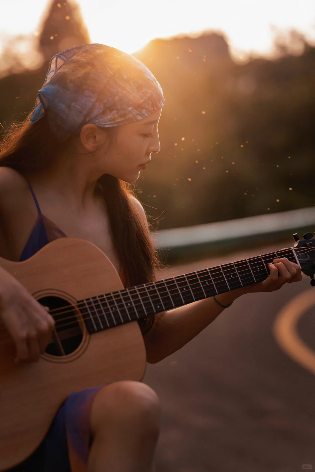 逆光下的少女能有多美