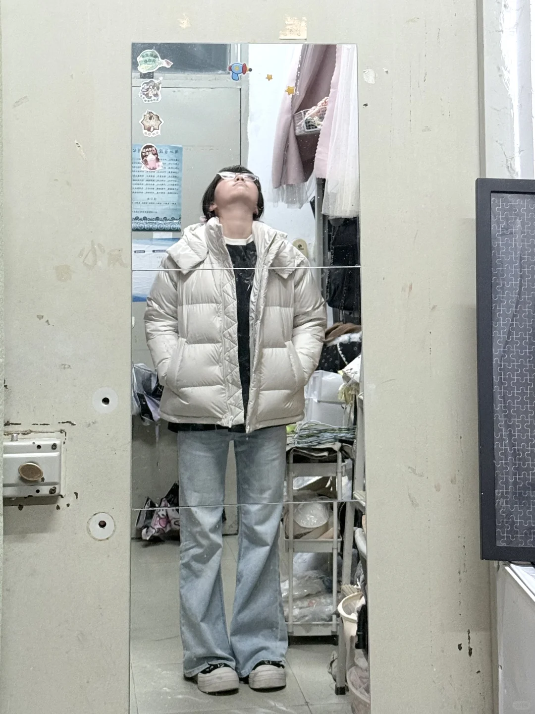 163｜修身短款羽绒服留不留？？？