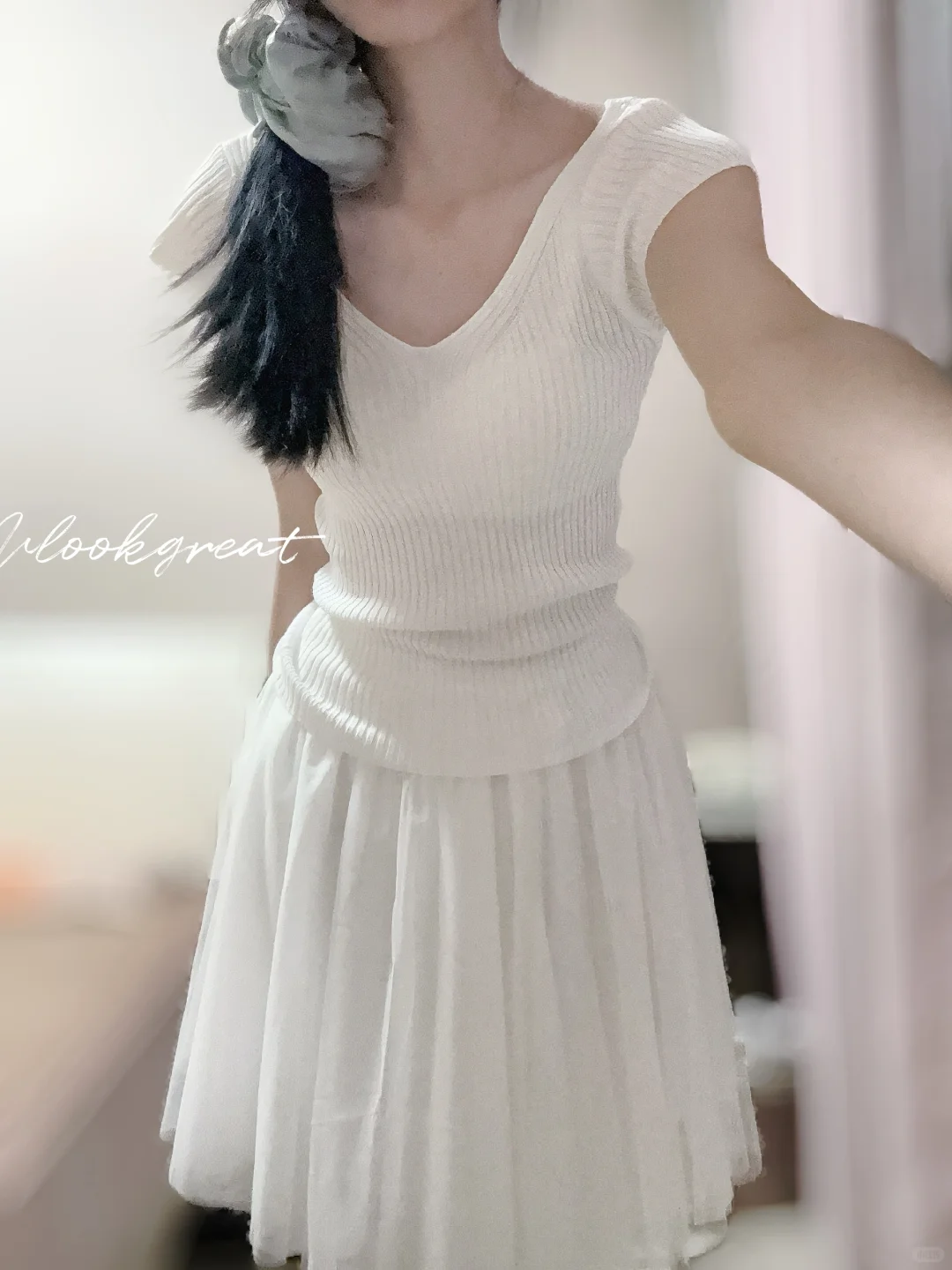 清纯芭蕾风通勤穿搭🤍🩰