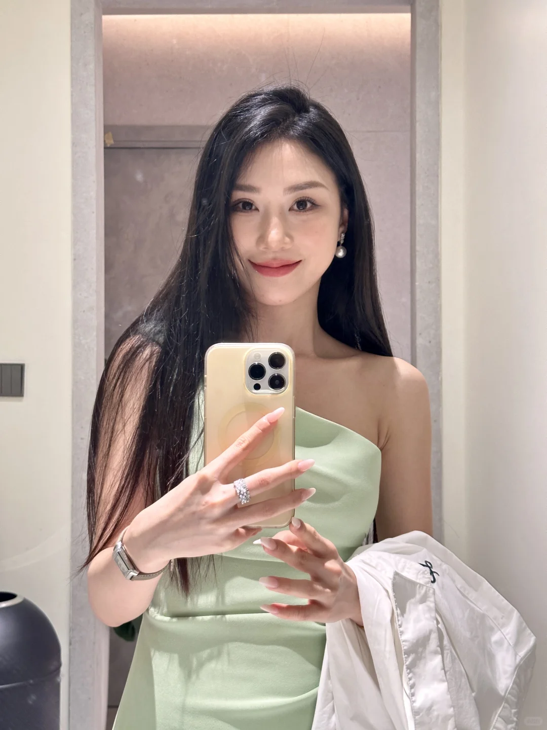 绿色真的很衬人！🪐💚💚