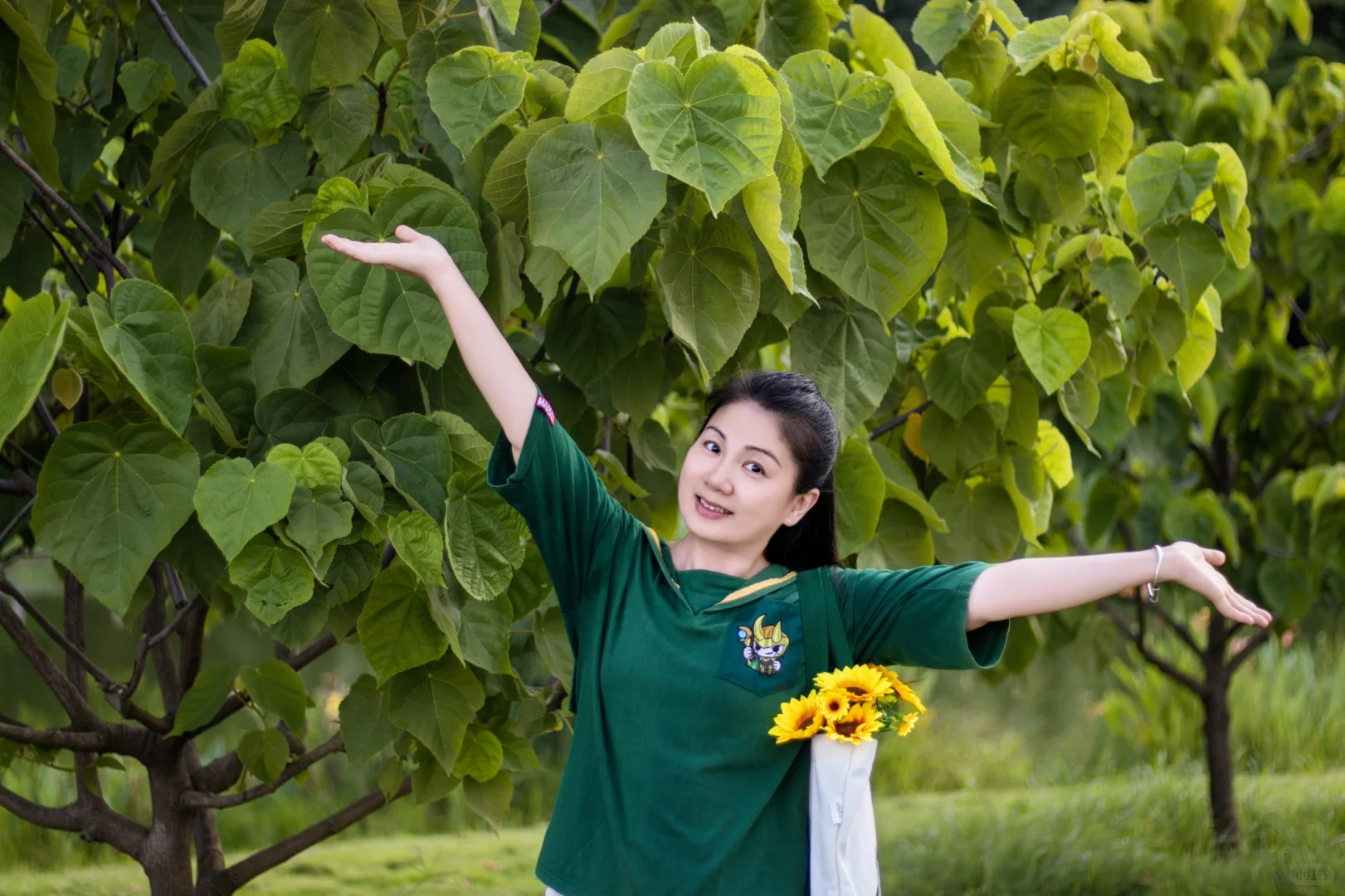 当白月光女孩把盛夏穿在身上☀️连风都馨甜