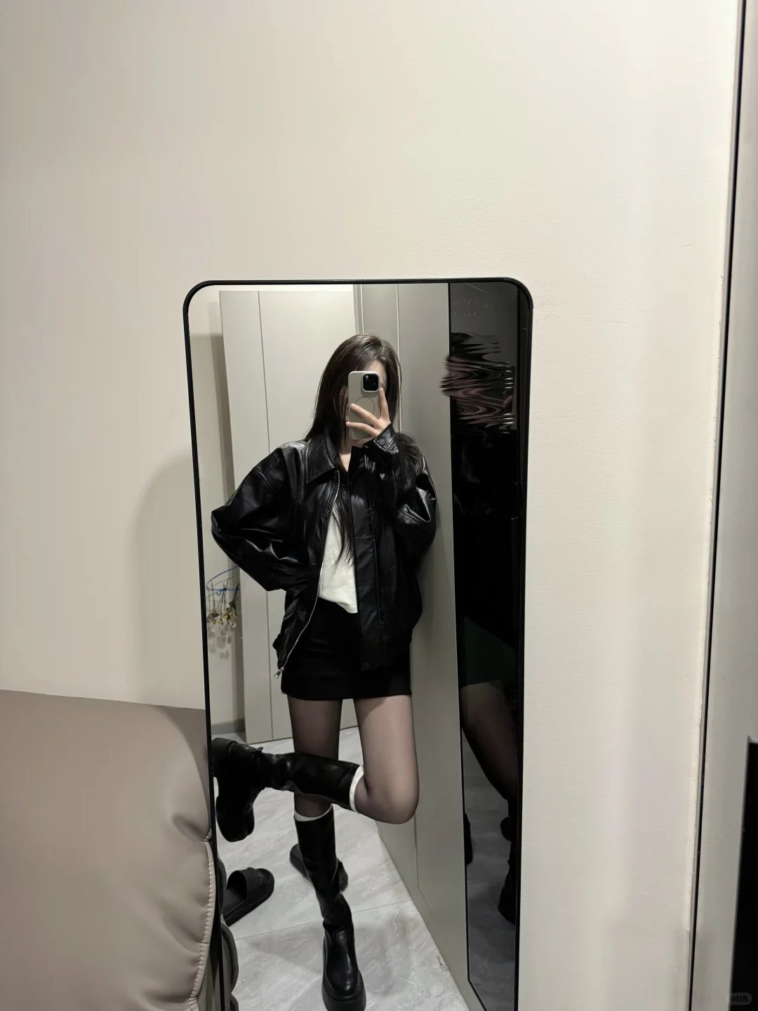 秋天第一件皮衣！