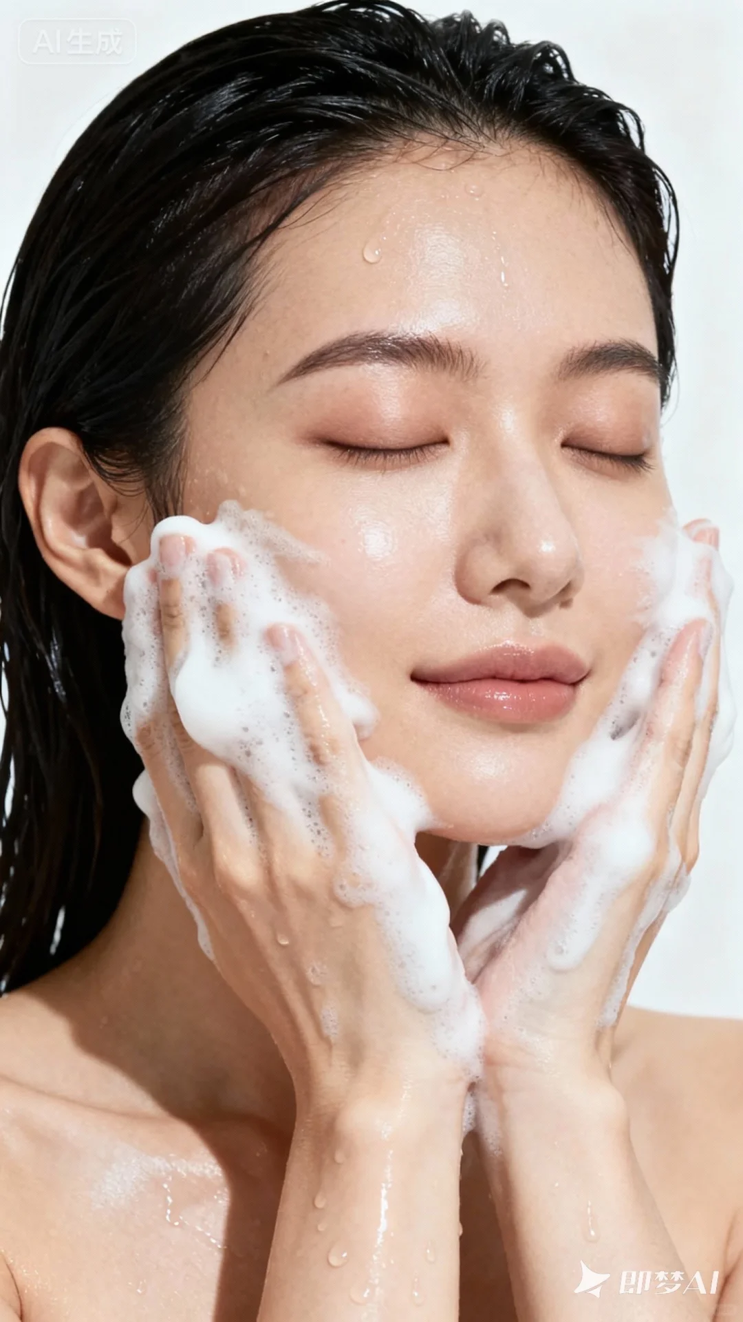 女性护肤AI生成