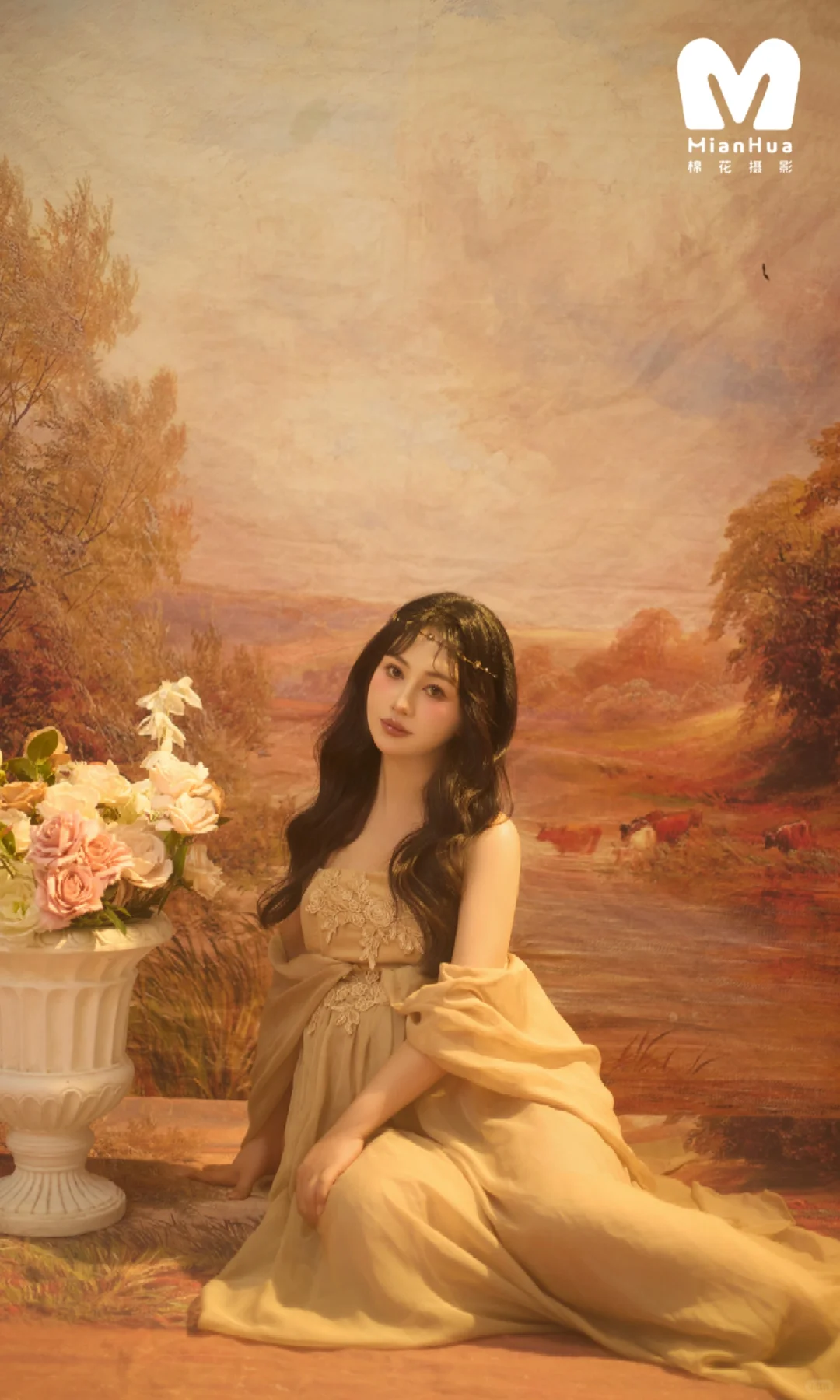 全屏封神👑油画风孕照｜棉花摄影客片