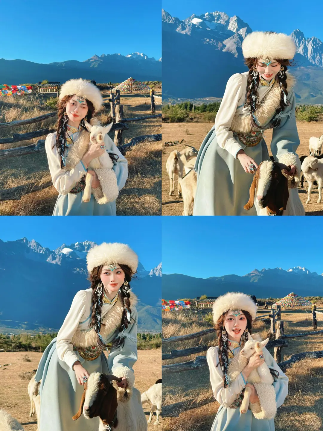 在丽江299拍的藏服写真❗️真的有惊艳到