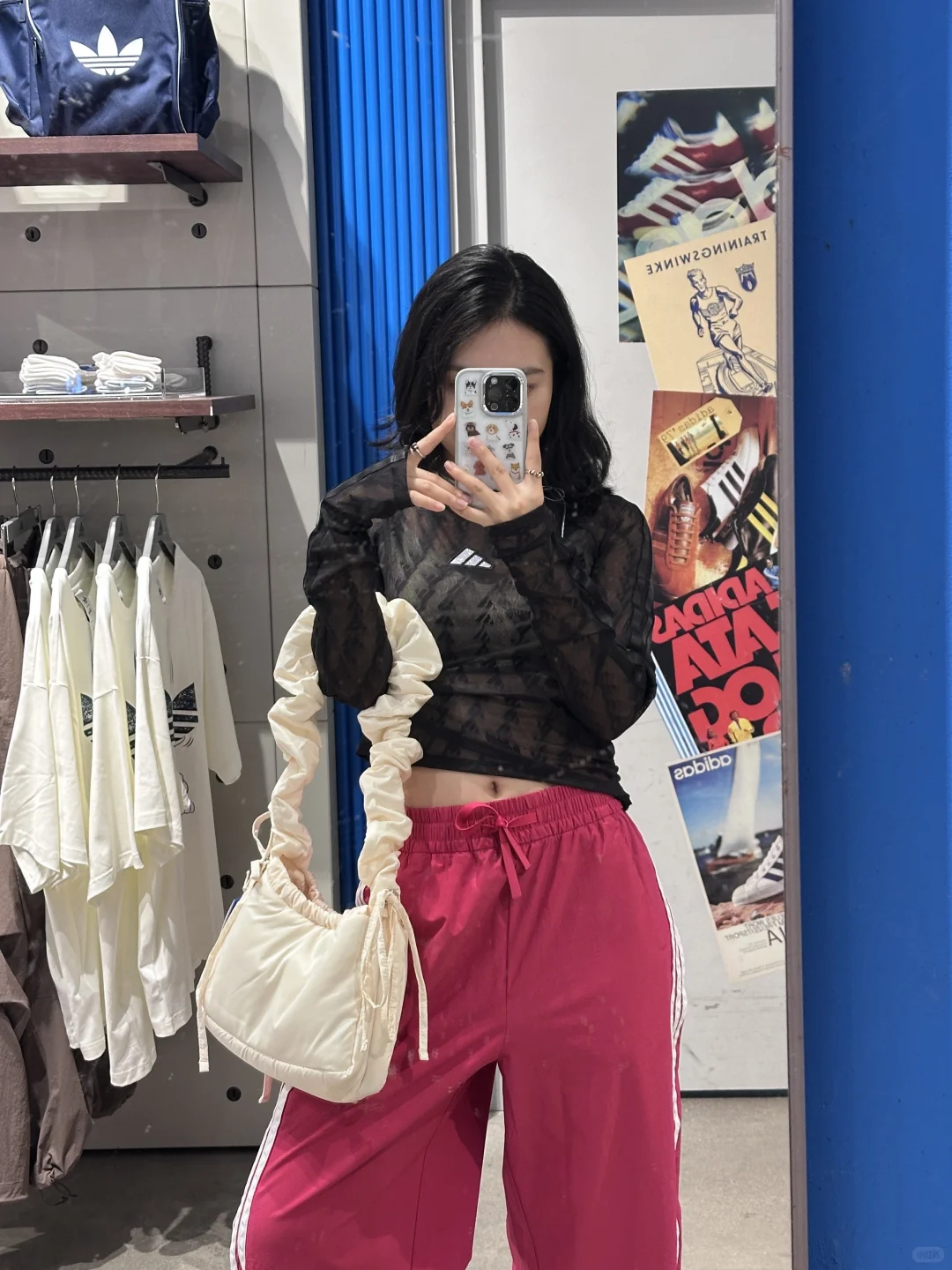 160梨形身材30+｜阿迪早秋新款穿搭实拍📷