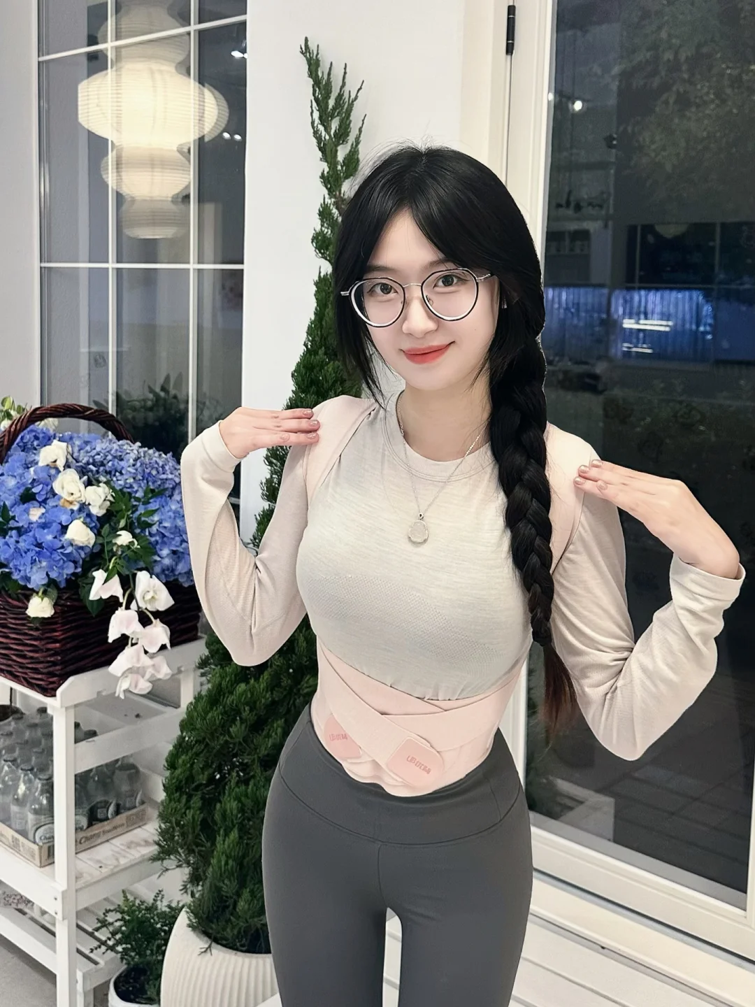 身材普通 体态就不普通