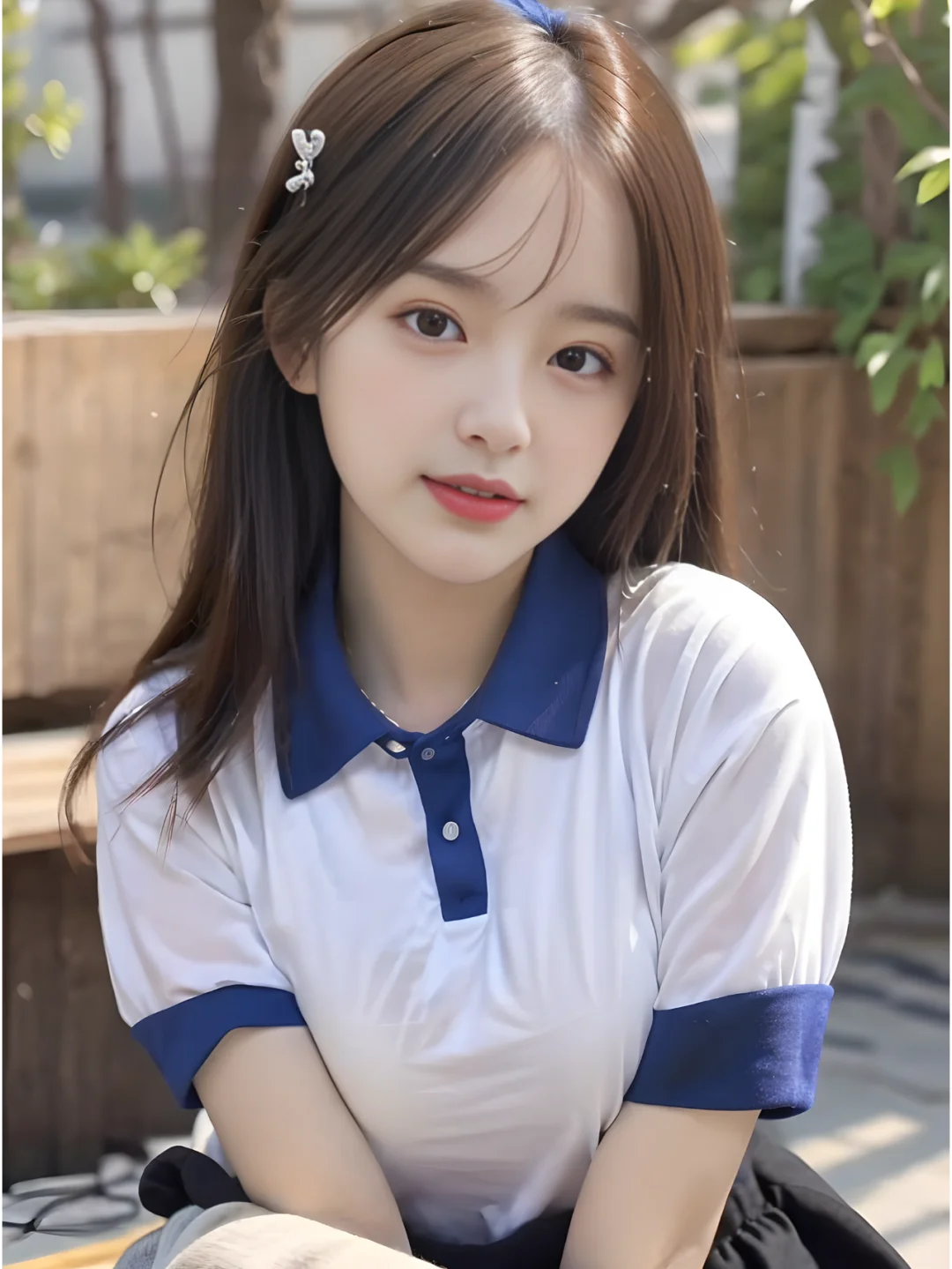 AI绘画-校服-现代