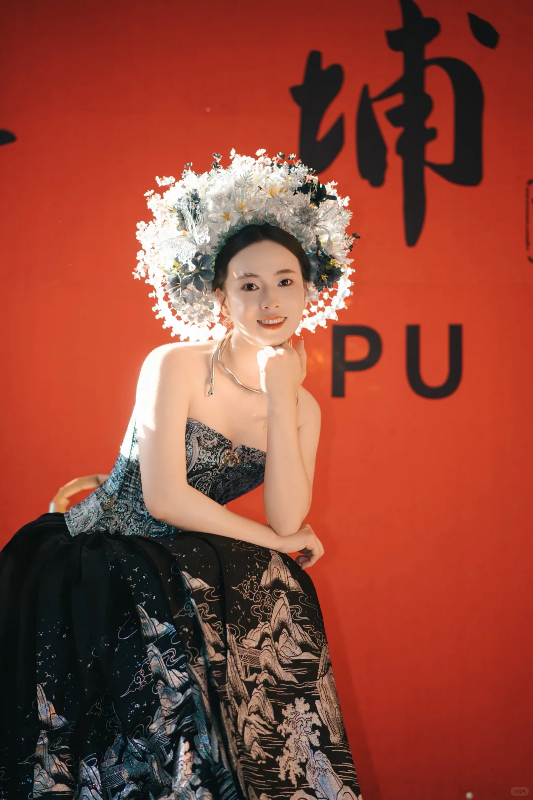 不是千篇一律的簪花女