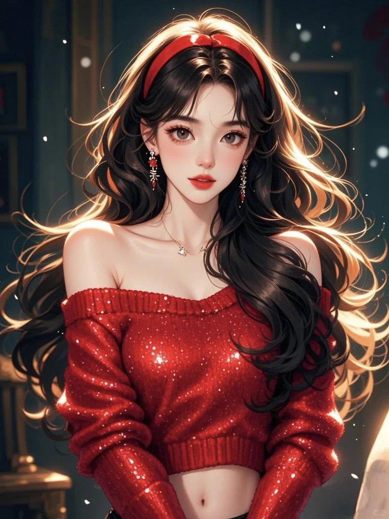 【璀璨红衣女神】🌹💃