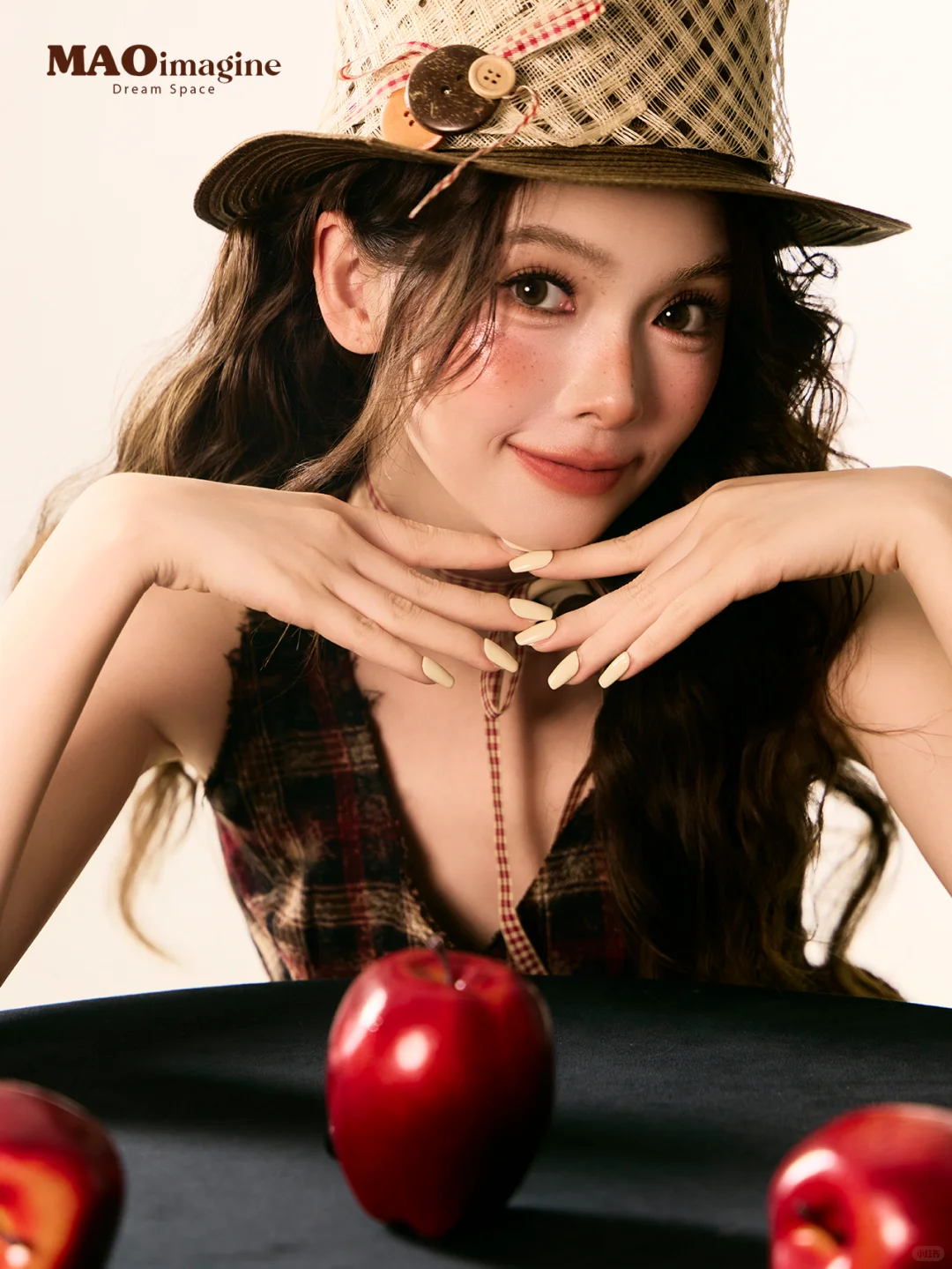 早秋焦糖色🍫英伦学院风，羊毛卷质感肖像📸