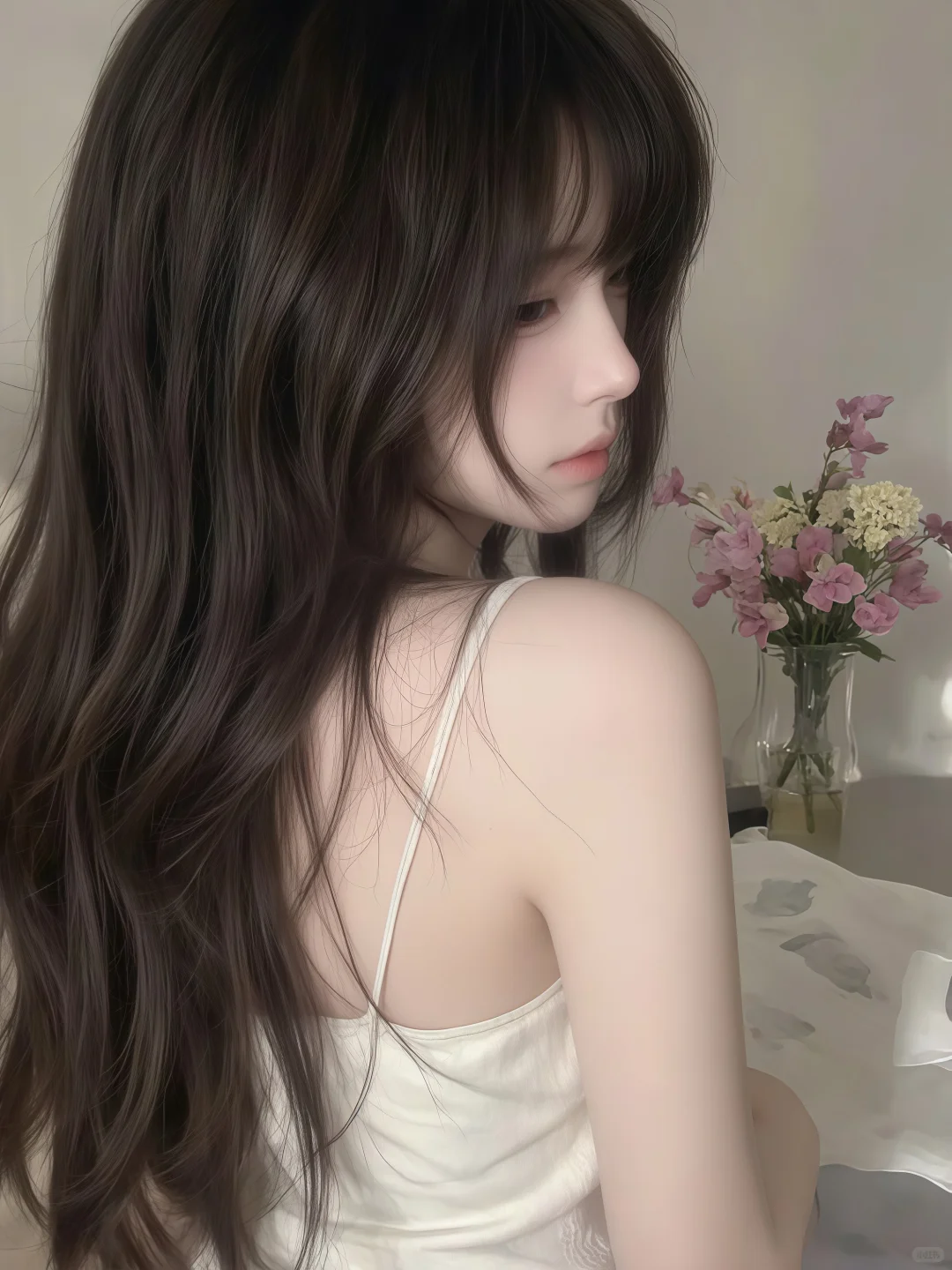 WeChat清冷感女生头像！