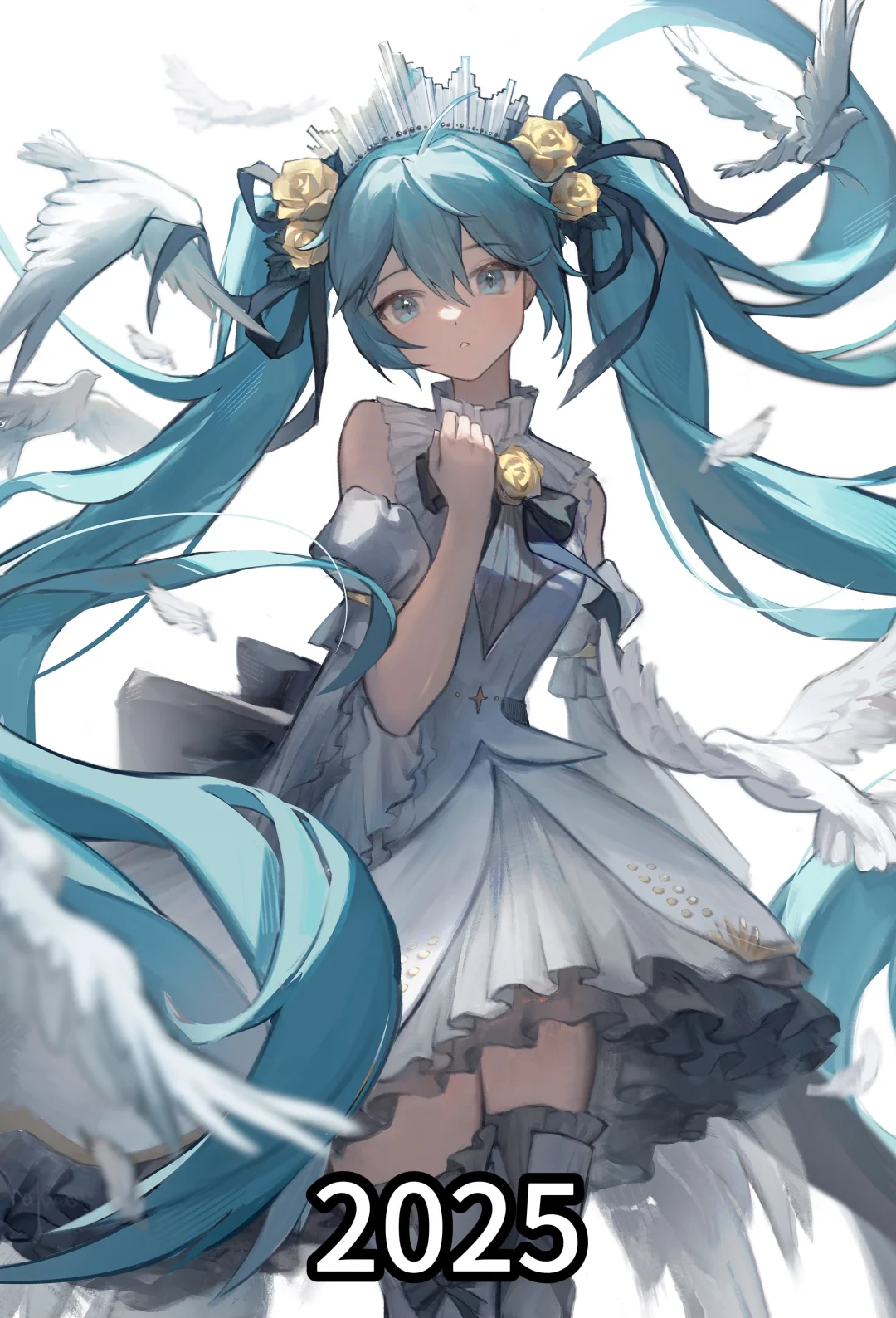 如果你连续画十年Miku……
