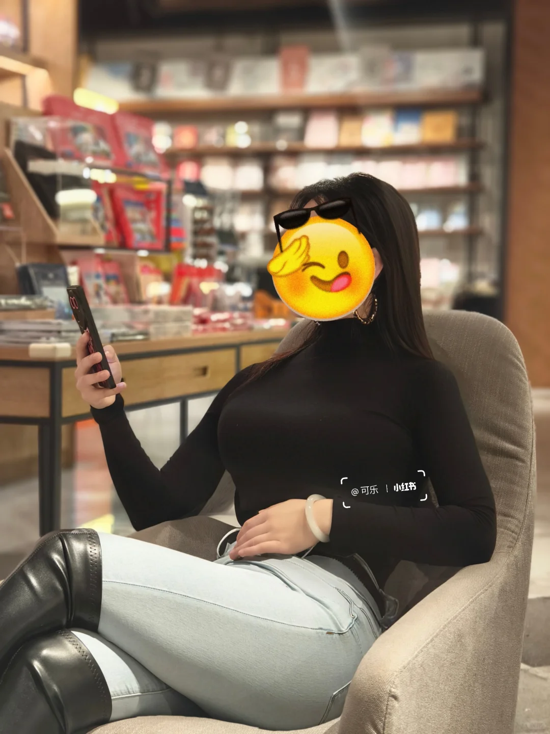 高跟靴➕牛仔裤又是被夸爆的一天~