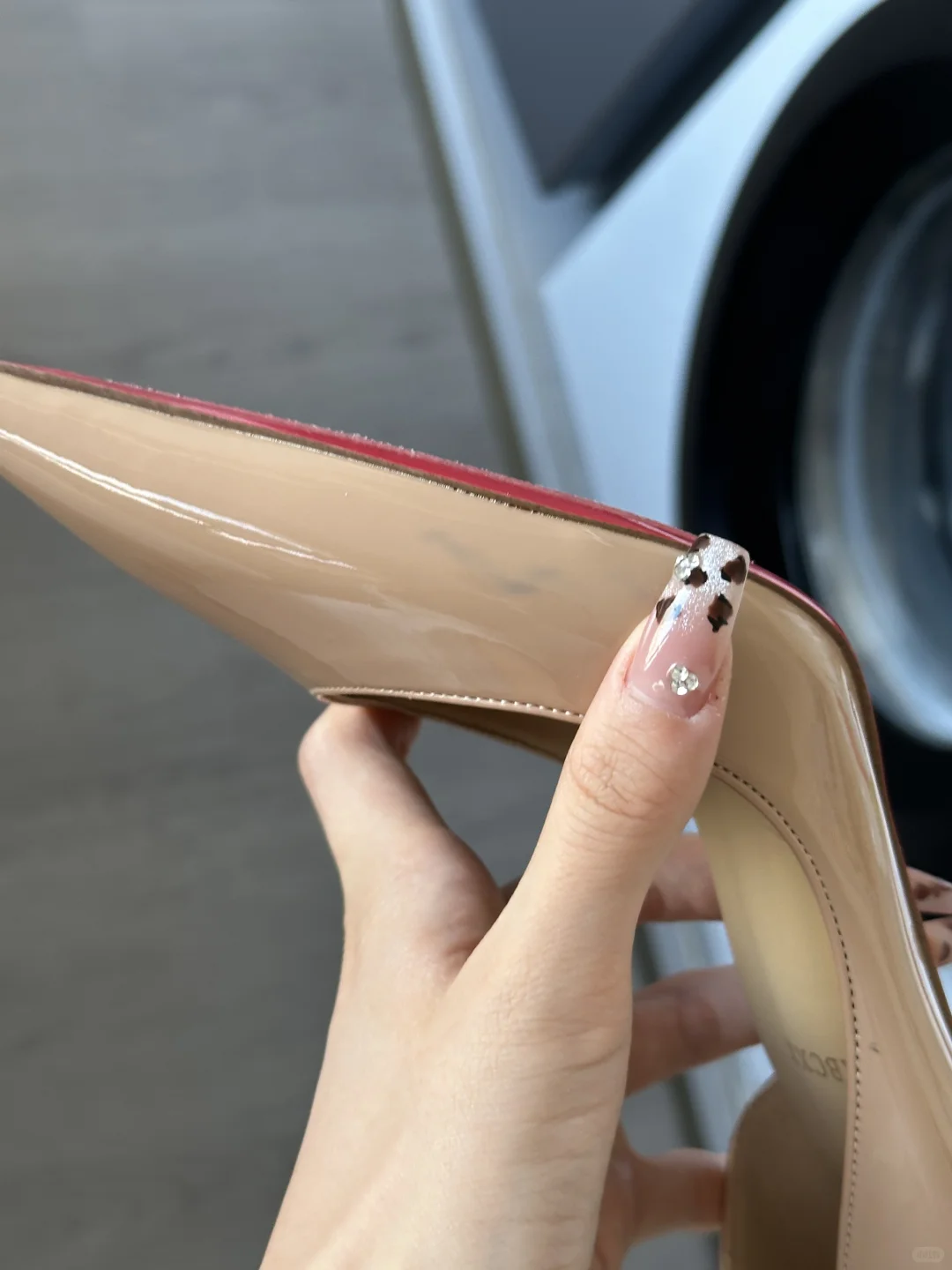 ABCXX家裸色高跟鞋👠购后一年实穿分享