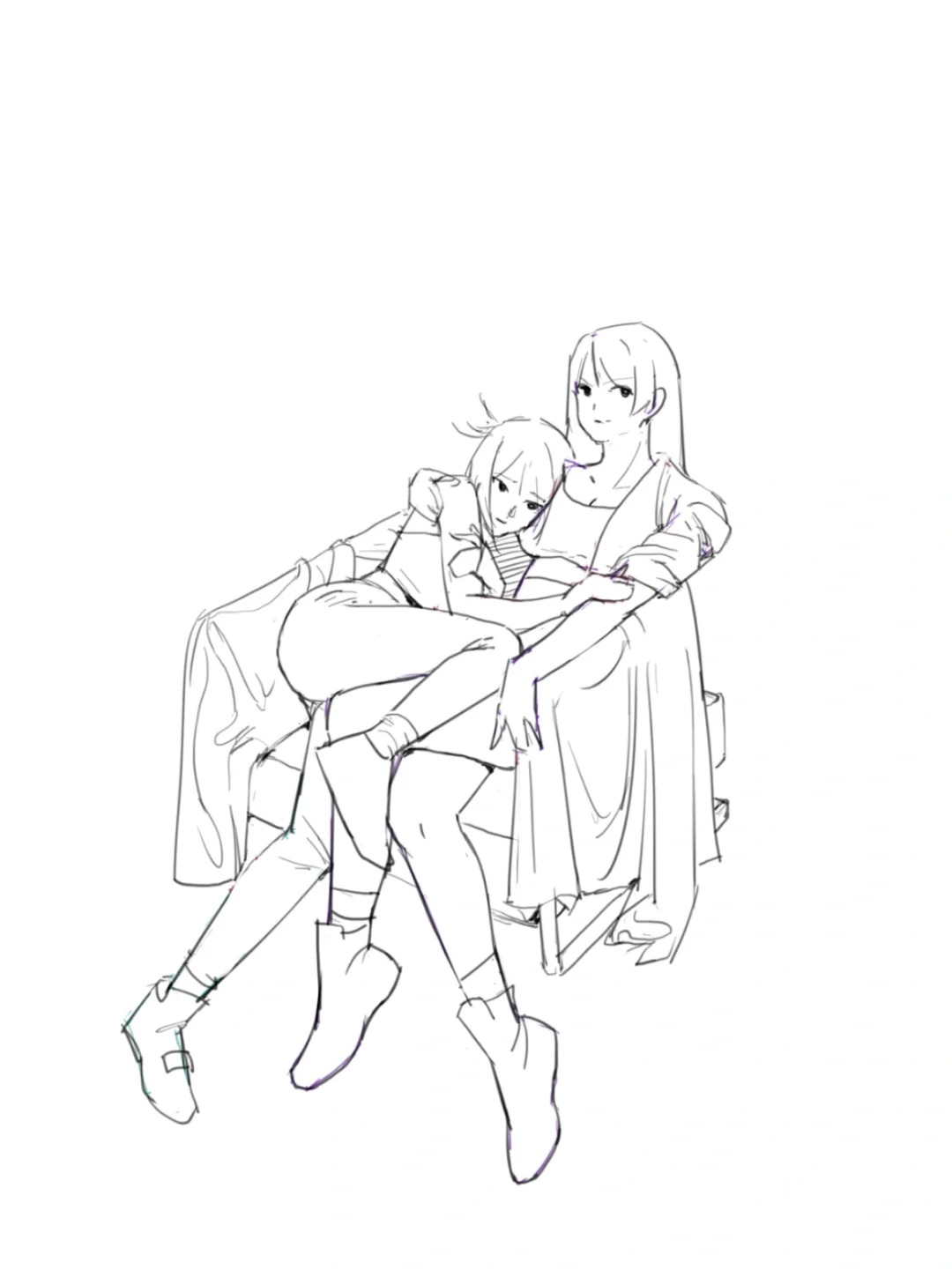 太好了 是二次元美少女