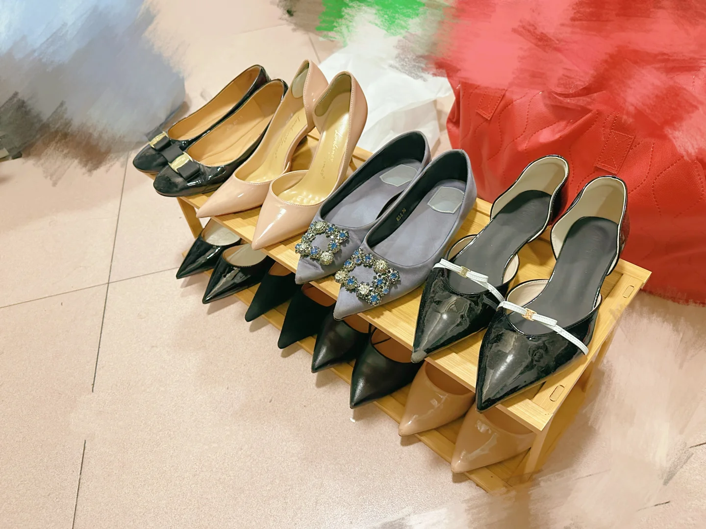 05女大的高跟鞋们