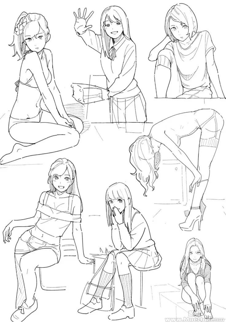 人体——人体练习素材