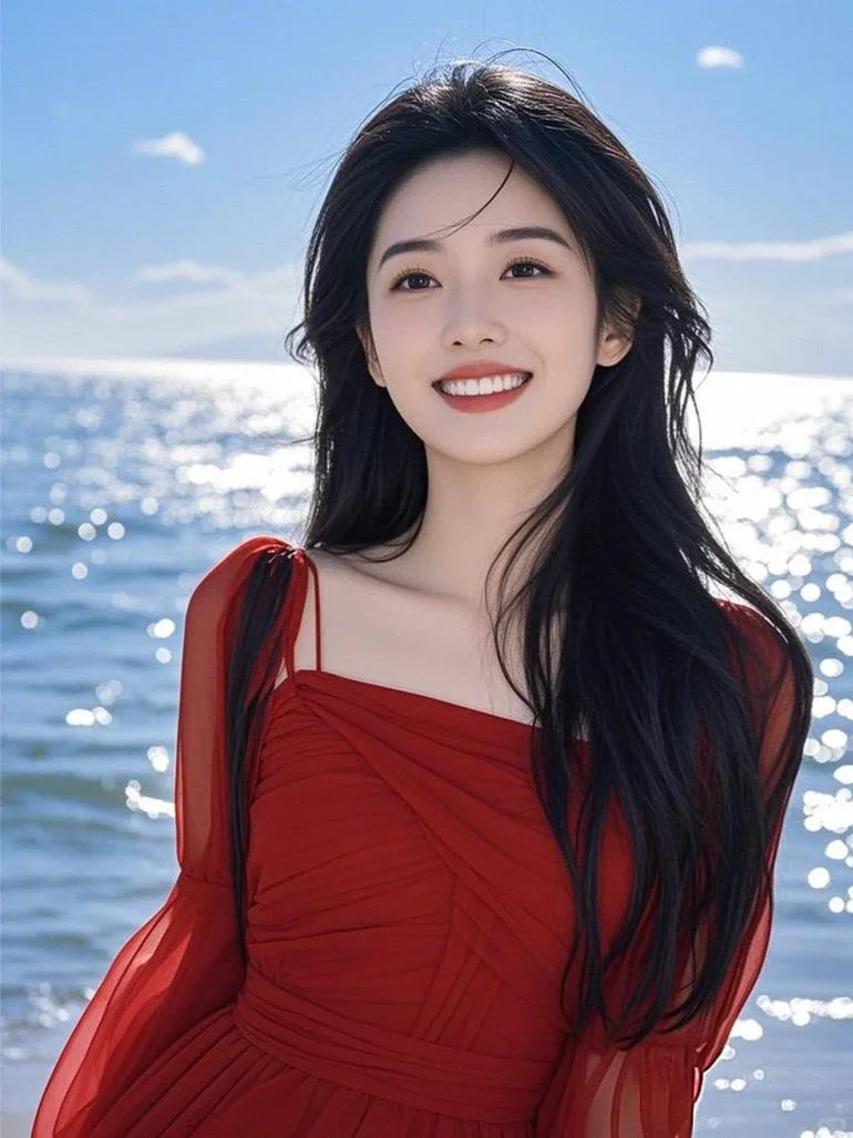 她温柔一笑，世界都安静了