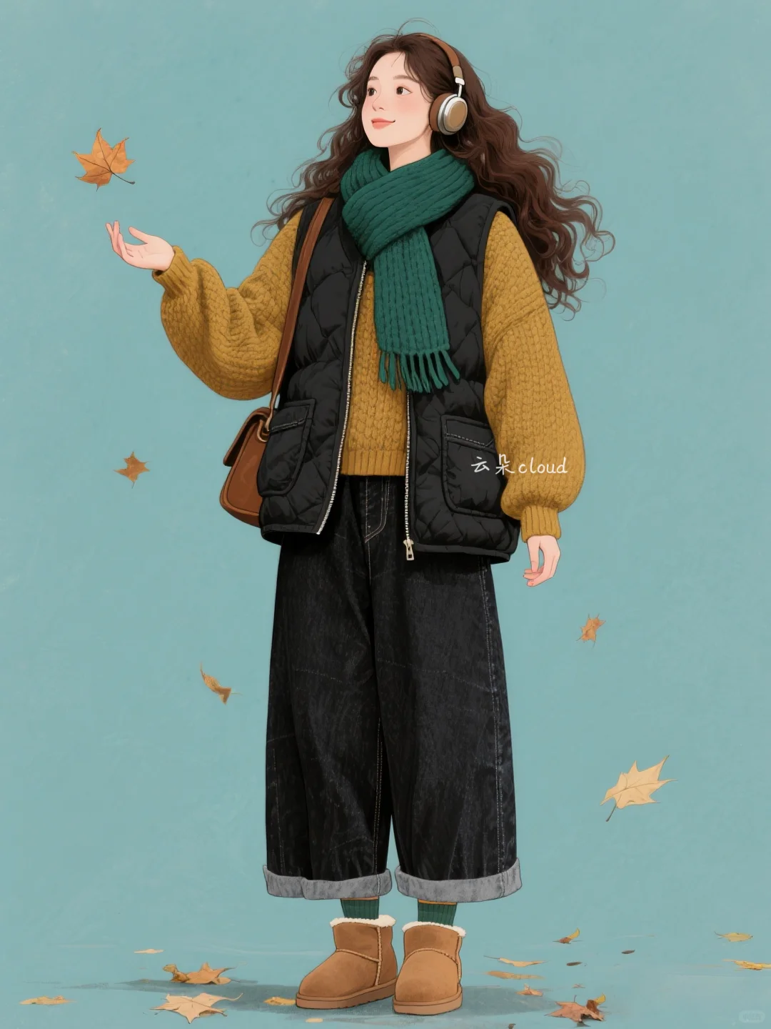 初冬穿搭合集 | 一周不重样 | 复古休闲风