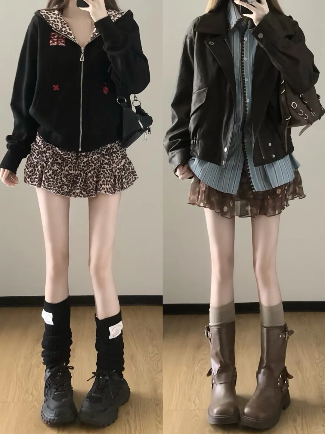 冬季保暖穿搭～