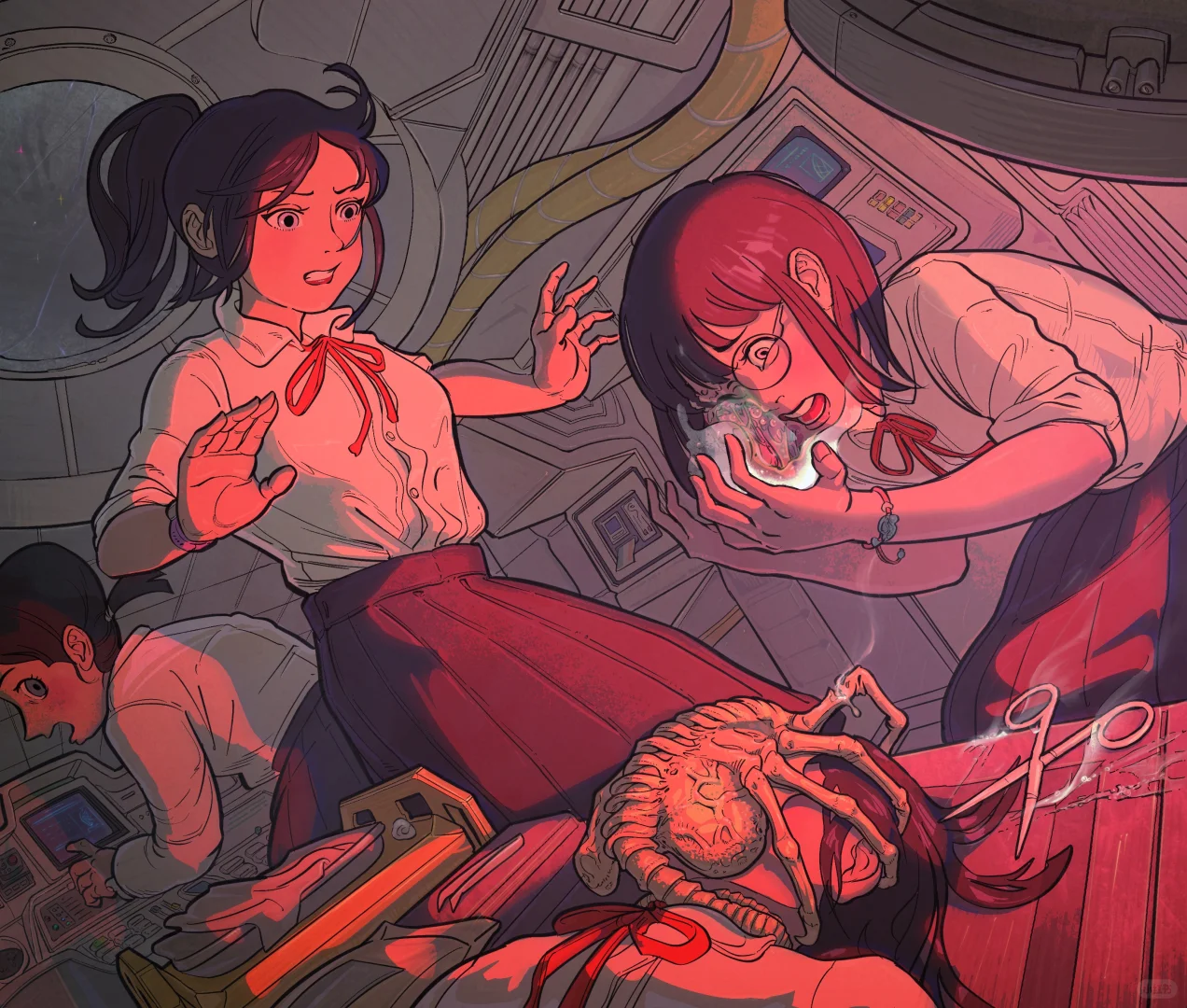 【⚠️异形】少女寄生实录💀