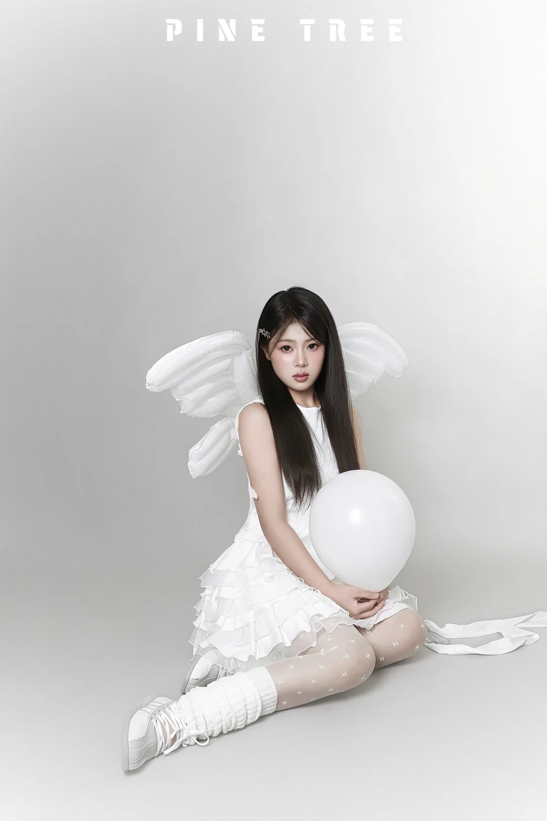 纯白天使｜极简写真