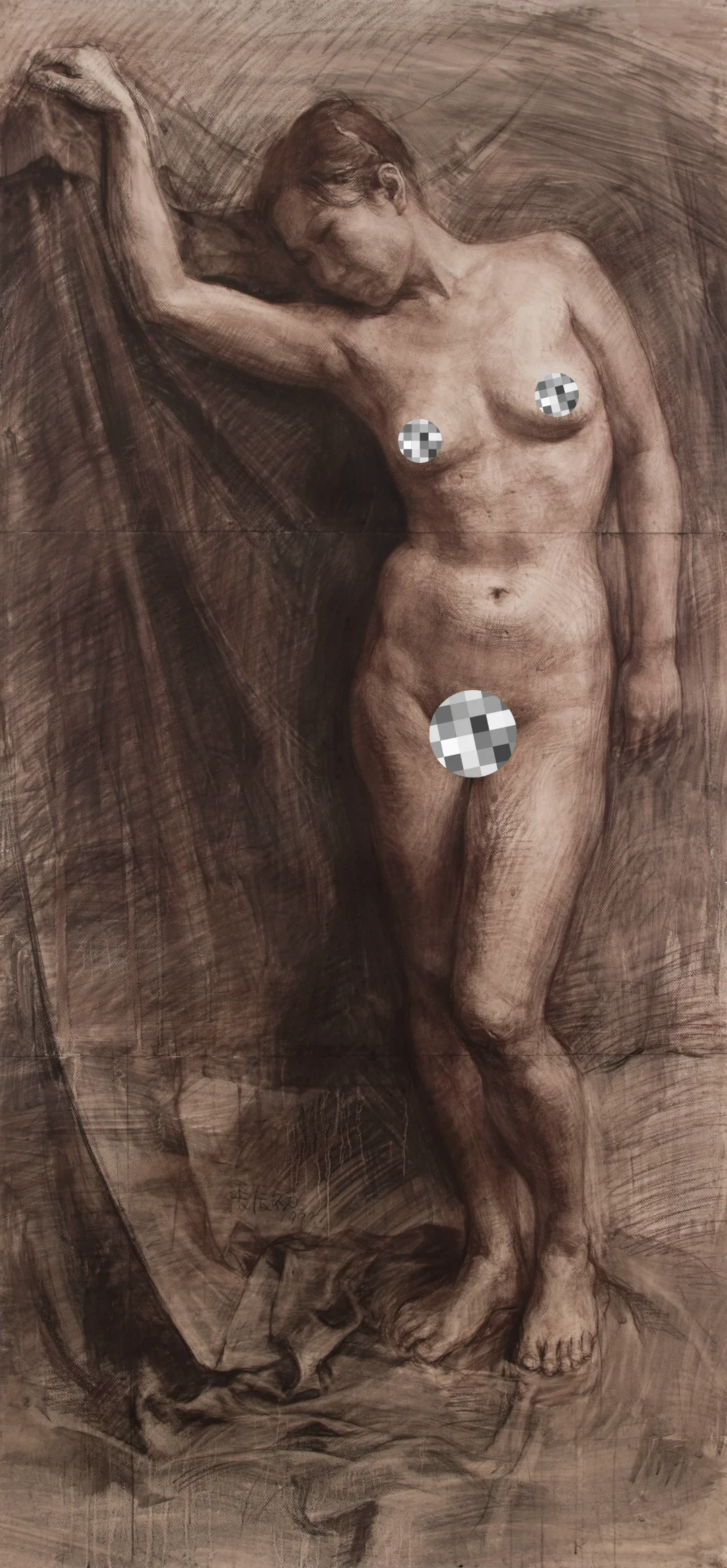 央美求学时的素描写生10