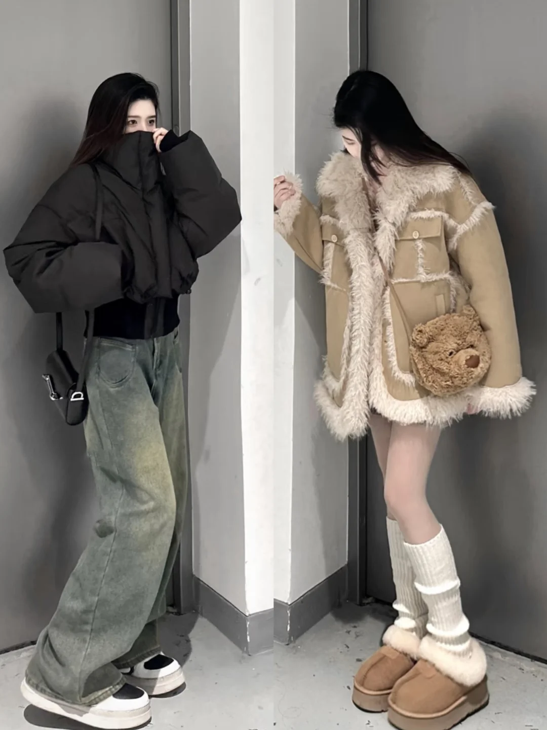 1️⃣8️⃣套🫧|高街美式保暖穿搭分享！