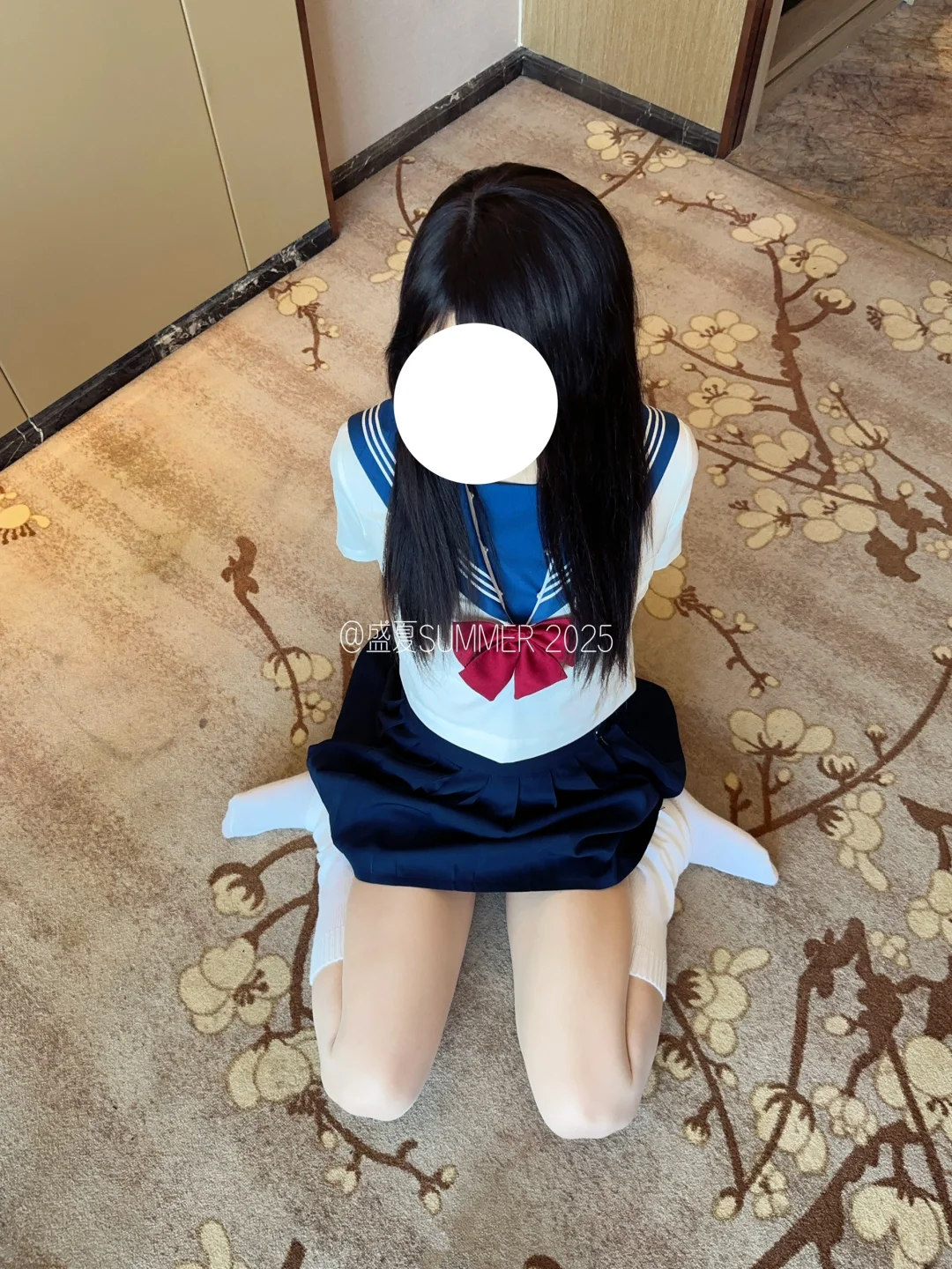 这套水手服加堆堆袜感觉自己像个可爱🧸