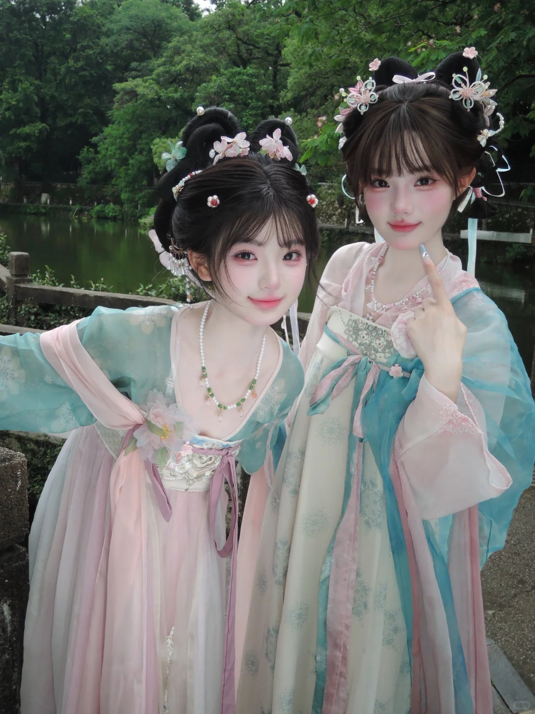 一定要拍一次的汉服闺蜜照✨