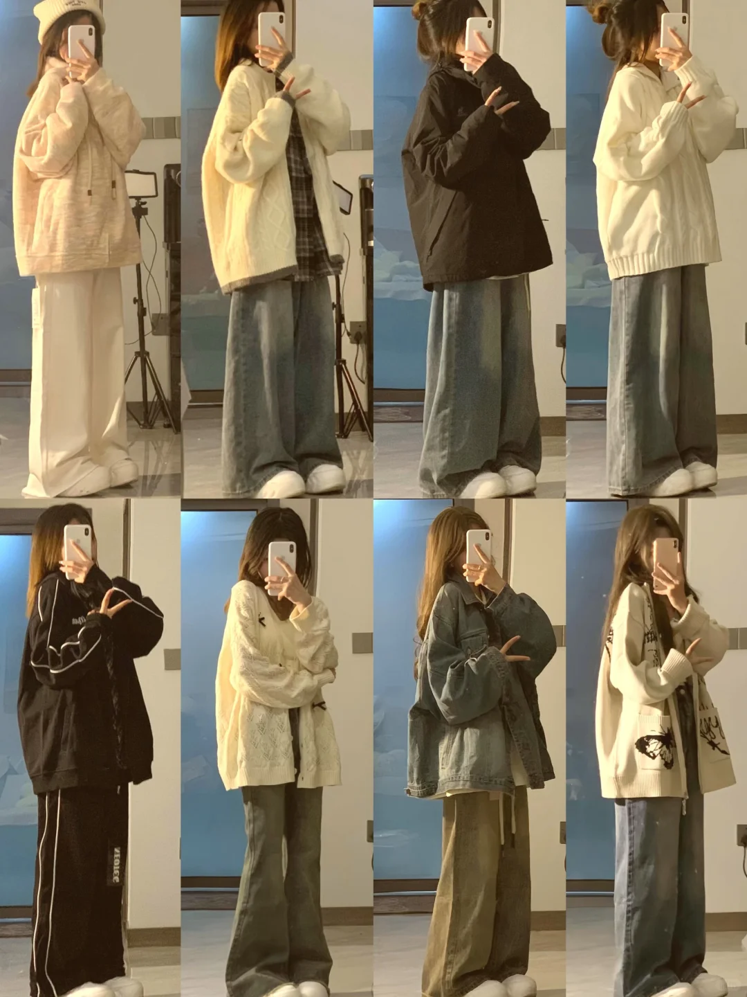 ✨ 哇塞！ ✨100套秋冬穿搭大揭秘，时尚大