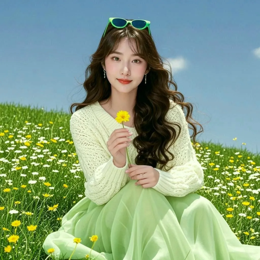 草坪是青色的，阳光是明媚的🌼