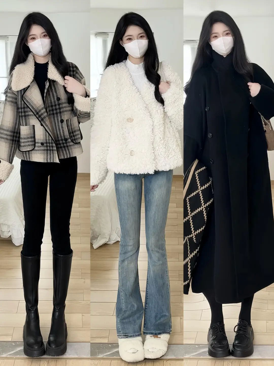 1⃣️2⃣️套🌟韩系穿搭｜秋冬氛围感的神呀‼️