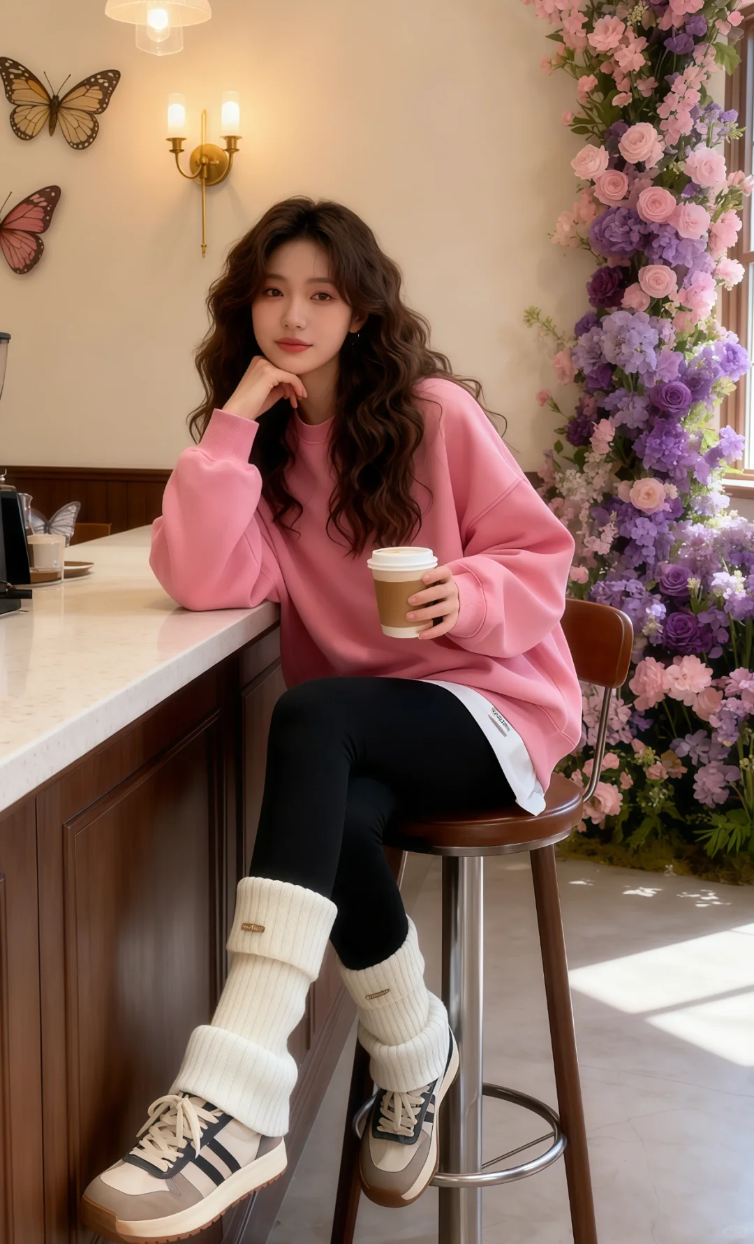 好喜欢呀、粉色系穿搭、好温柔呀