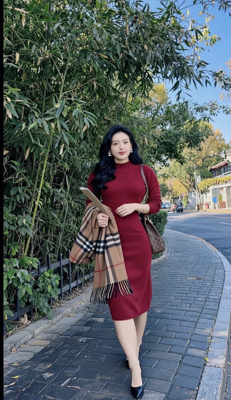 御姐成熟女人微胖优雅蕾丝裙