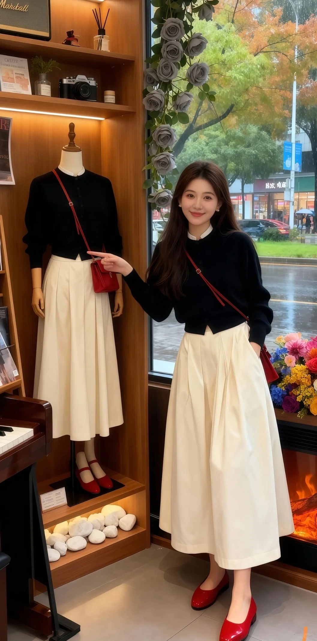 冬季漏腿🦵🏻穿搭