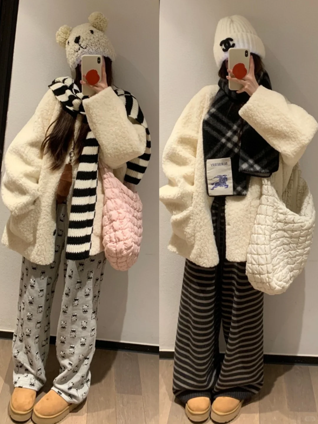 韩系保暖穿搭|冬季早八|秋冬元气|年假穿搭