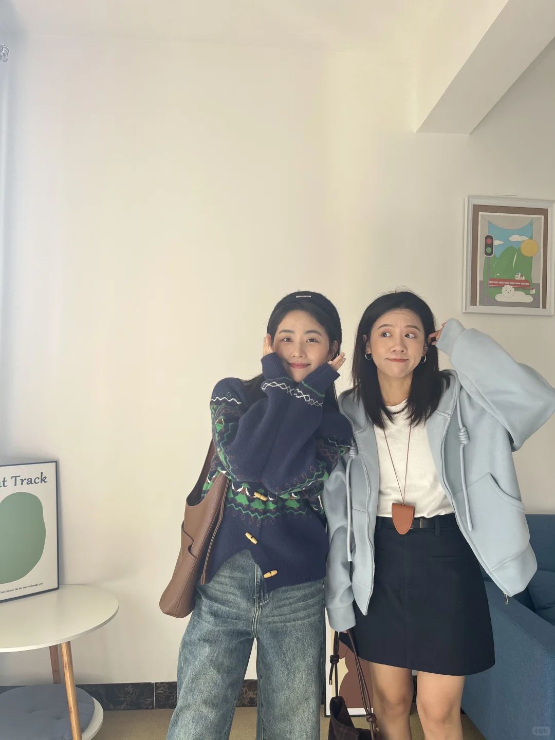 打扮真的很重要！普通女生同件衣服真实对比