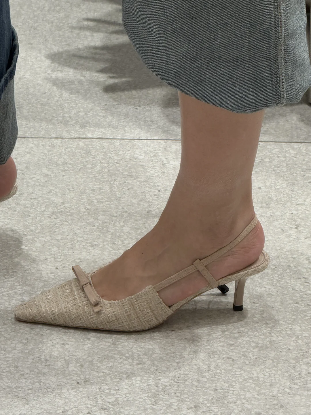 Zara25秋冬低跟鞋超美！