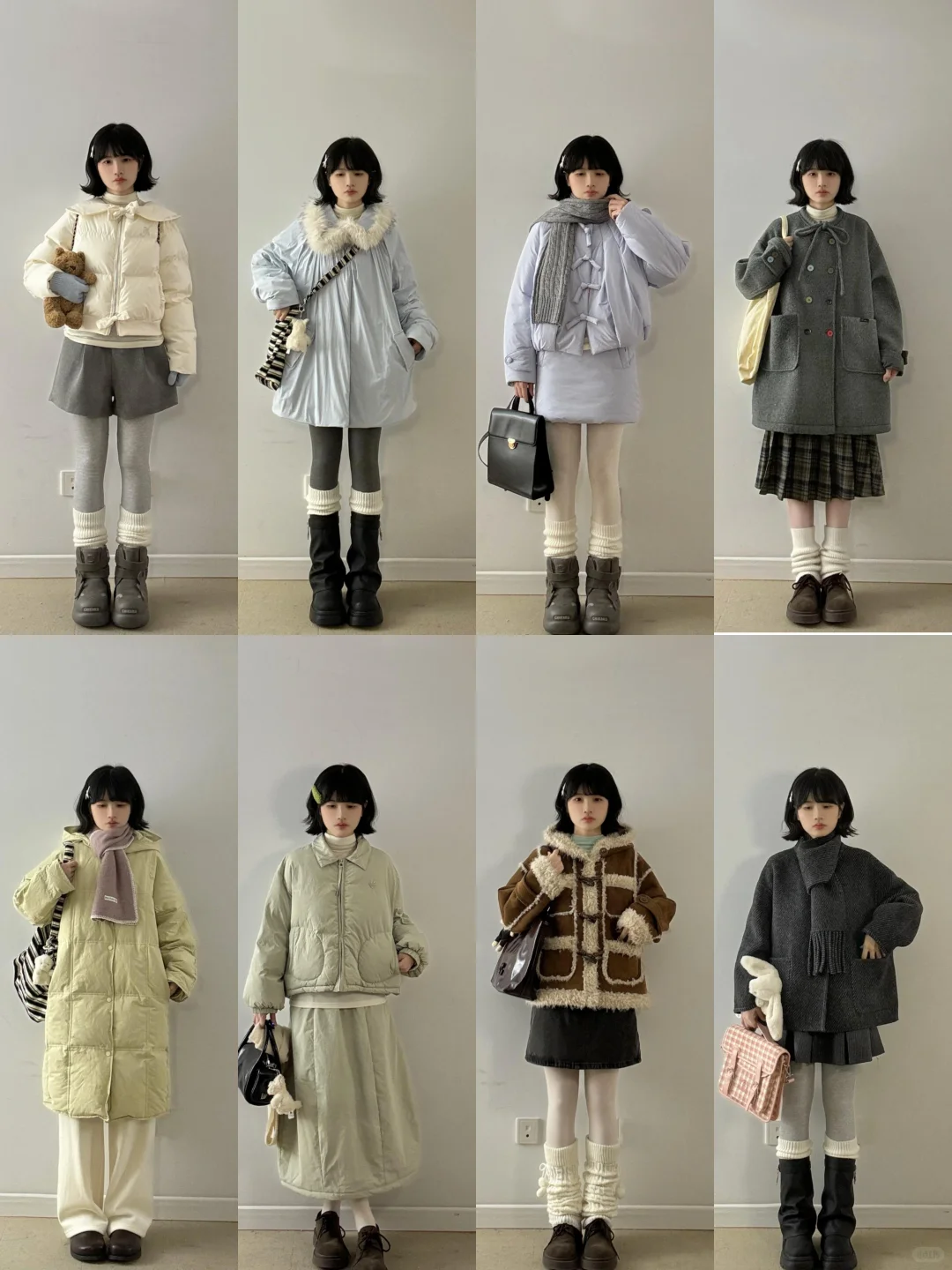 1⃣️8⃣️套丨冬季穿搭