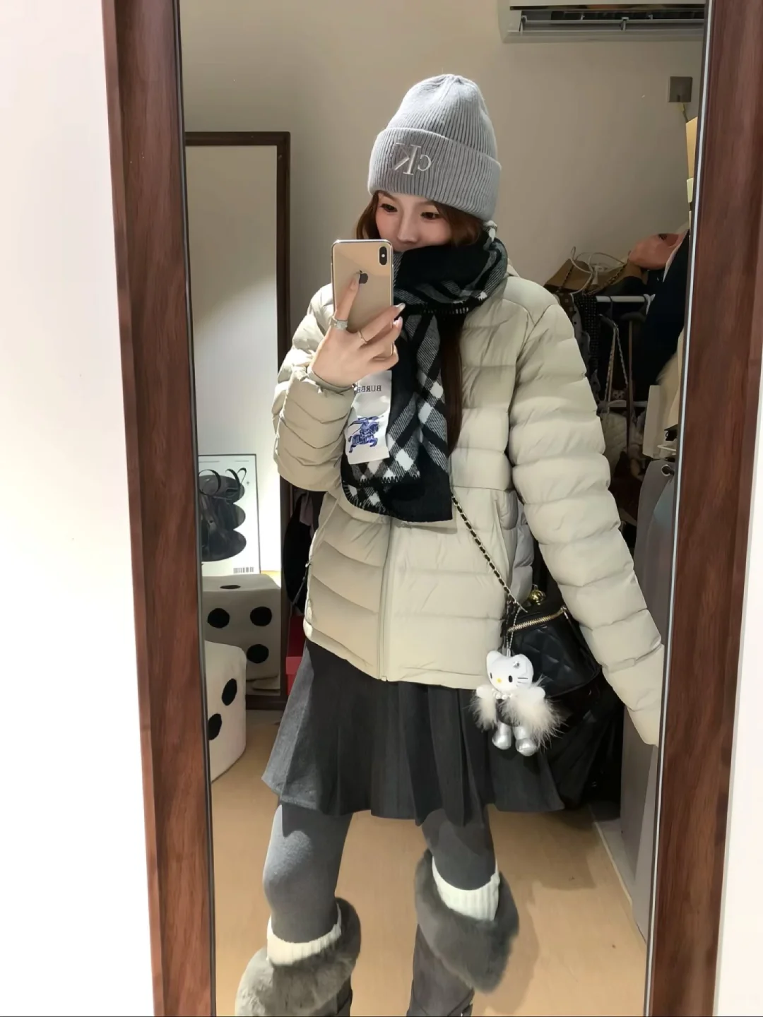 分享排骨羽绒服的穿搭思路✖️3️⃣