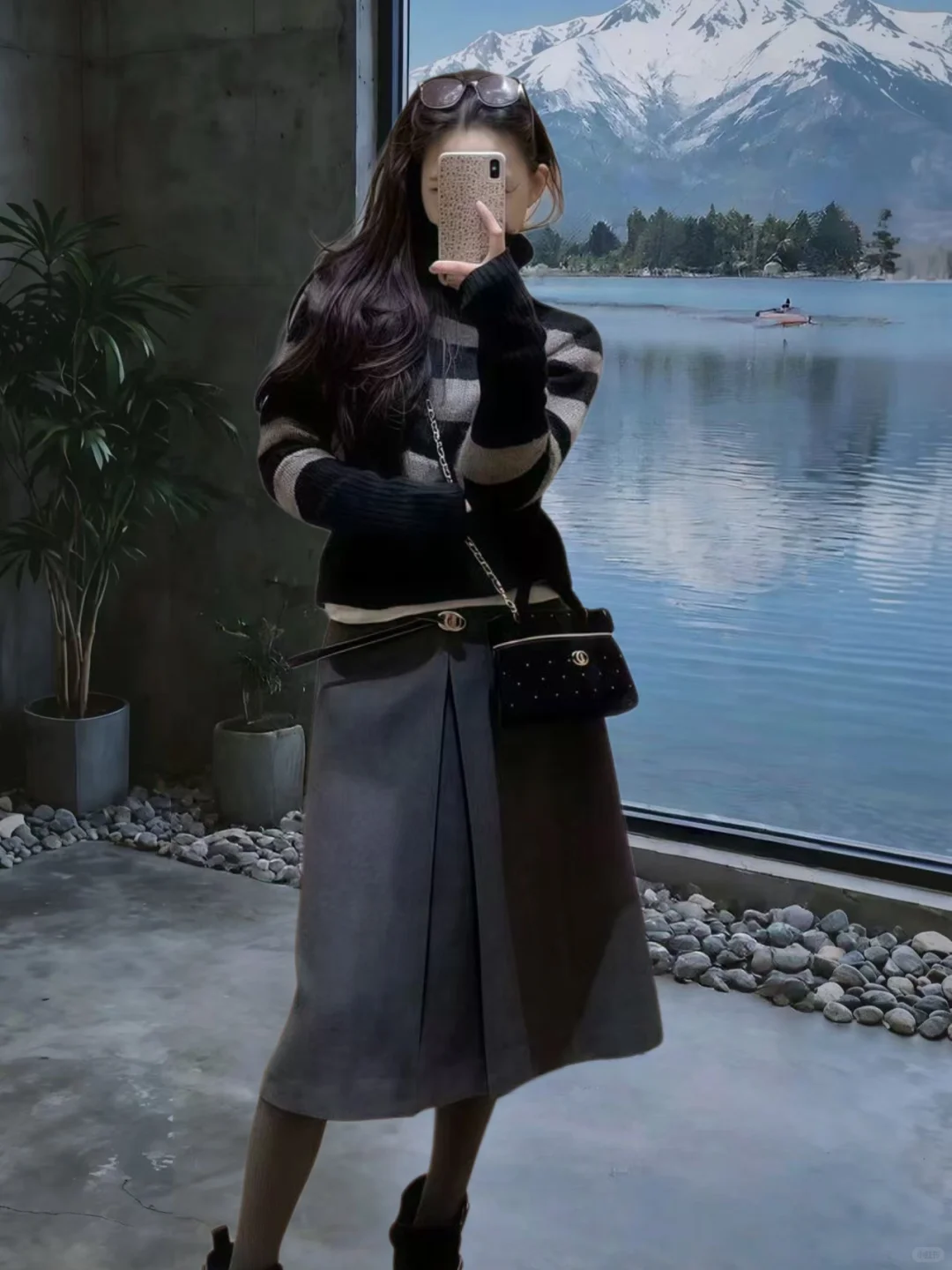 ootd、秋冬氛围感穿搭、