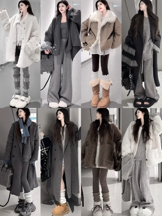 40套秋冬穿搭Ⅱ高级感韩系穿搭‼️