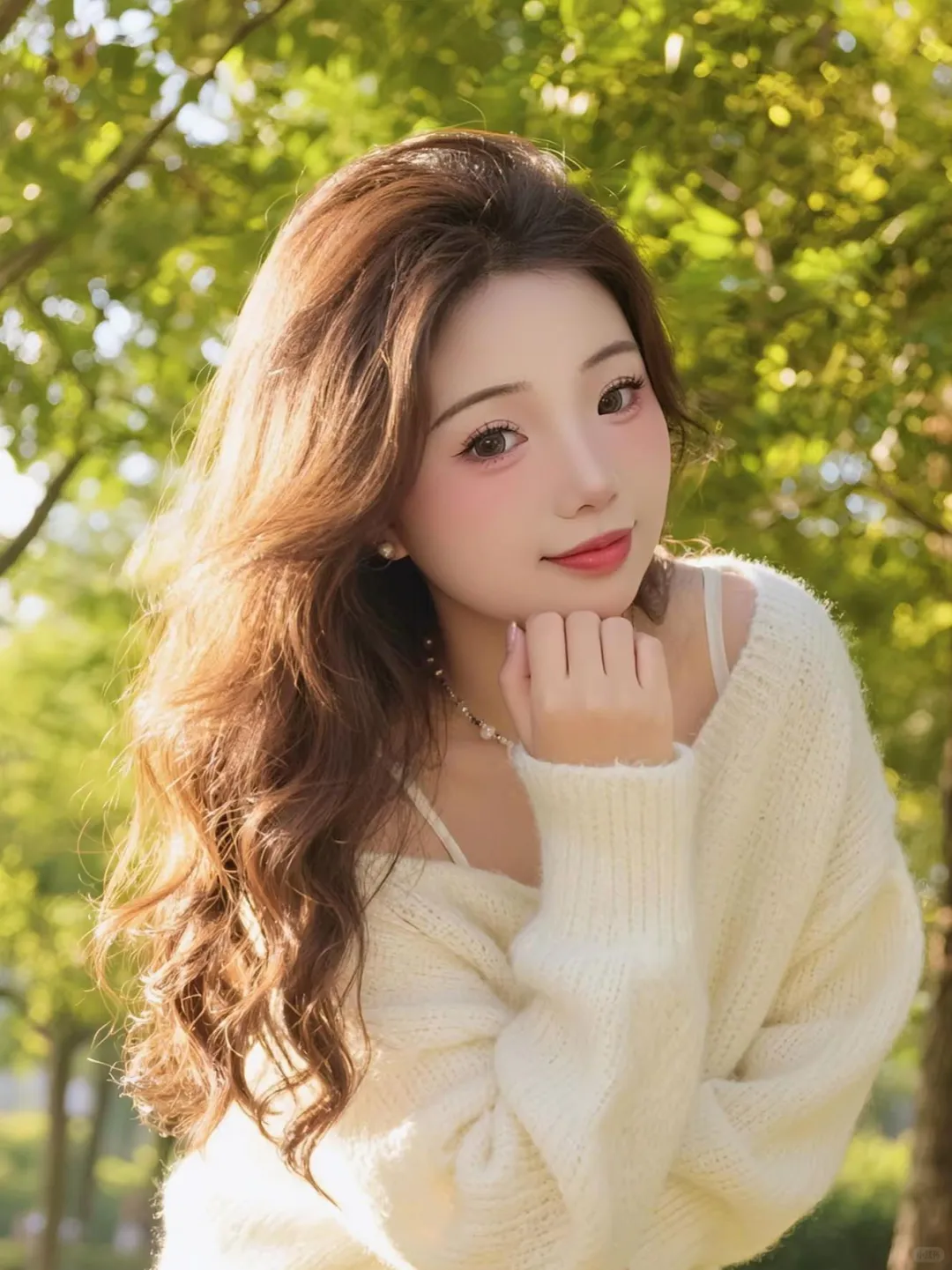 今日分享森系少女～