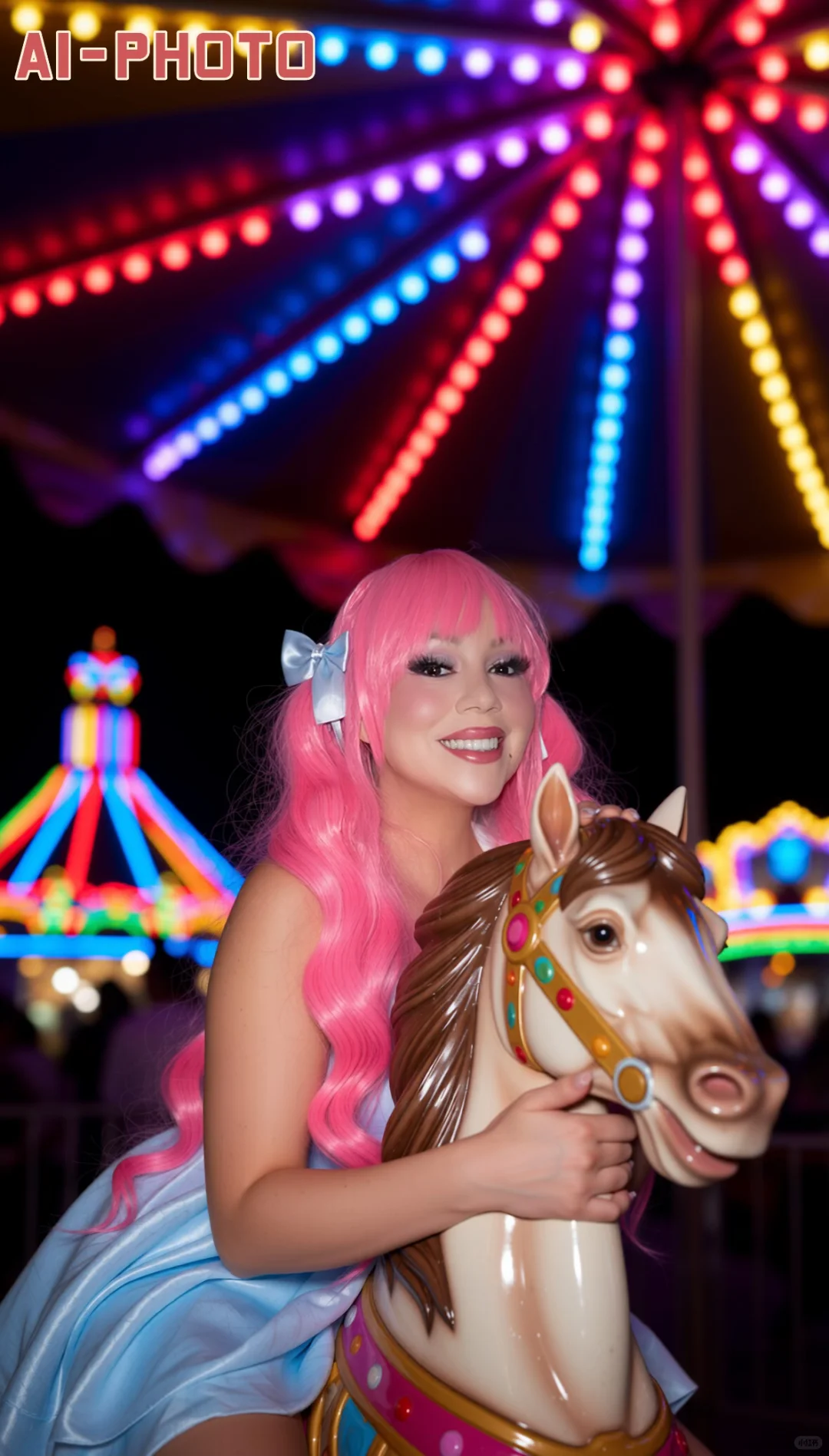 万圣节日系牛姐AI组图