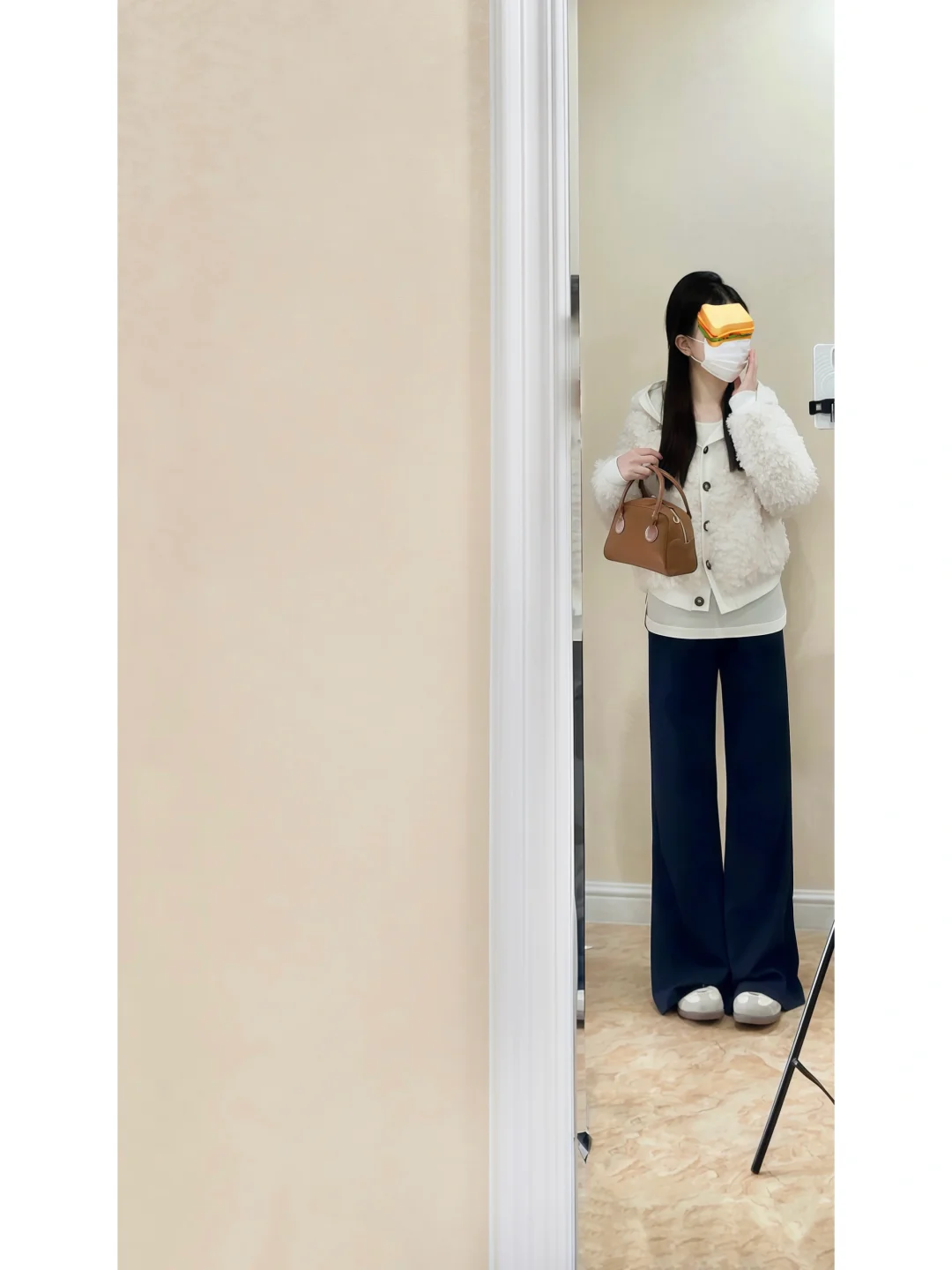 160 120｜韩系女！🐼奶呼呼 简单搭就很好看啦